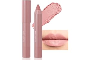 BINGBRUSH Crayon Matte Longwear Lipstick Pack Set,Moisture Smooth Color Stick Ultimate Lip Crayon for Makeup Collection - Waterproof Velvet Lipgloss Lip Stain (01#)