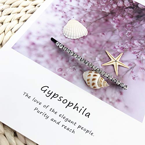 6 PCS Black Personality Words Letter Hair Clip Hair Pins Sparkling Bling Crystal Rhinestones Barrettes Metal Alligator Bobby Hairpins Handmade Hair Jewelry