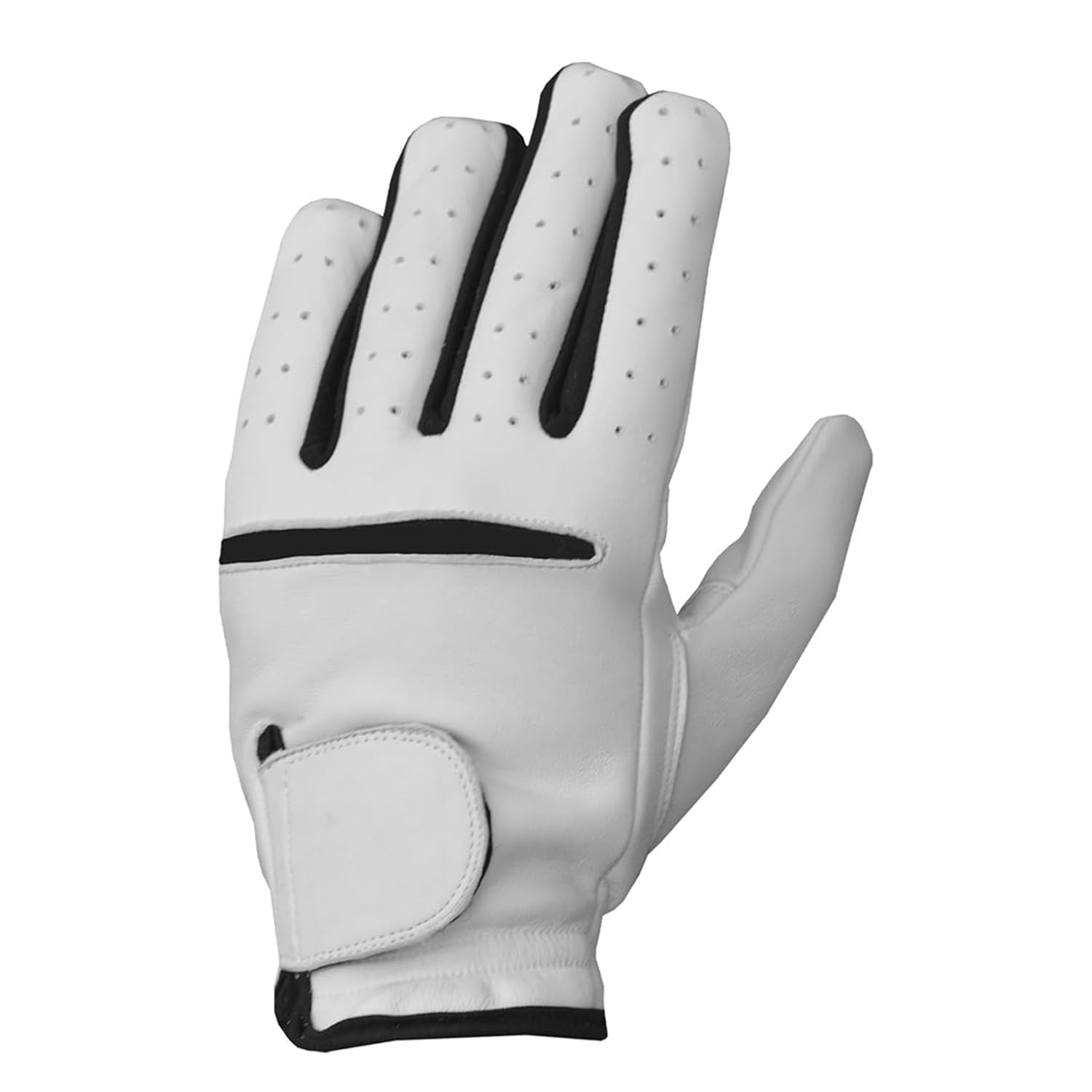 YNR Golf Gloves - Left Hand Cabretta Leather, Weathersof, Rain Grip, Golf Glove Men & Women Wear Resistant Durable Thumb Palm Patch Flexible, Comfortable for Perfect Swing Unisex | (M)