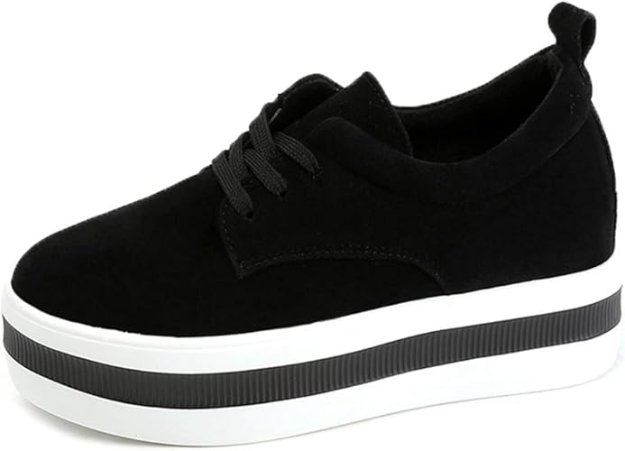 black womens platform shoes