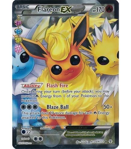 Amazon.com: Pokemon - Flareon V SWSH179 - Black Star Promo - Alterante Art  Holo