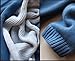 MedeShe Women's Long Sleeved Cotton Knitted Sweater Pull Over Dress US 10/12 (Blue)