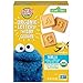 Earth's Best Organic Cookies, Toddler Snacks, Very Vanilla, Sesame Street Letter of the Day, 5.3 Ounce