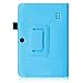 Fintie Folio Case for Chromo Inc 7 Inch Android Tablet - Premium PU Leather Stand Cover with Stylus Holder, Blue