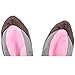 DAXIANG Cute Soft-Touch Bunny Ears Elk Headband Christmas Headband Gift for Children Kids Babies