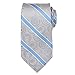 Cufflinks Inc. Marvel Comics Gray and Blue Stripe Men's Tie