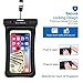 ZEINZE Floating Waterproof Phone Pouch IPX8 Universal Waterproof Phone Case Drg Bag for iPhone Xs/Xr/X/8Plus/8/7Plus/7/6s/6 /Samsung Galaxy S10/S9/S8/S7 Devices Up to 6.2