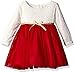 Youngland Baby Girls' Long Sleeve Sparkle Knit Lace Tutu Mesh Dress