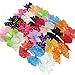 HABIBEE 30pcs Baby Girl Dot Bow Clips Girl's Headwear Kids Hair Accessories