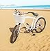 Colorbasket Adult Front Handlebar Rectangle Bike Basket (White)