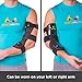 BraceAbility Cubital Tunnel Syndrome Elbow Brace | Splint to Treat Pain from Ulnar Nerve Entrapment, Hyperextended Elbow Prevention and Post Surgery Arm Immobilizer - M (MEDIUM/LARGE)