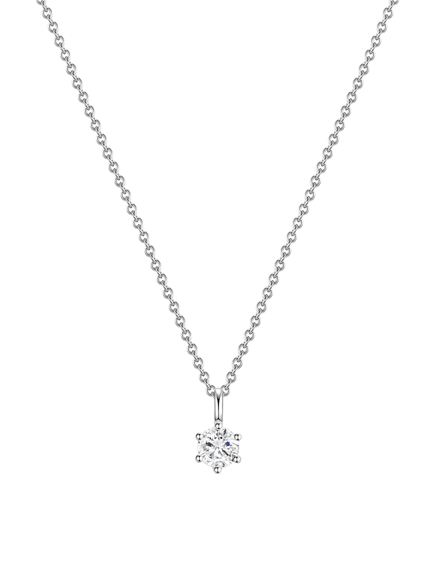 Glanzstücke München Female 925/- Sterling Silver Zirconia Anchor chain