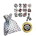 Red Birthstone Beads and Charms for Pandora Charm Bracelets - January July Ruby Garnet