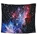 Beaverve Galaxy Tapestry, Wall Hanging Starry Night Tapestry Space Tapestry, Home 3D Cosmic Starry Sky Tapestry, Wall Tapestry Blanket for Bedroom Living Room College Dorm, 59 x 51Inches