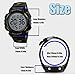 Men's Digital Sports Watch LED Military 50M Waterproof Watches Outdoor Electronic Army Alarm Stopwatch Gold