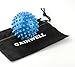 Massage Ball Spiky Massage Balls for FEET, BACK, NECK - Best for Plantar Fasciitis Reflexology Acupressure Trigger Point Therapy Tools, 7cm, Stress Reflexology - GAINWELL