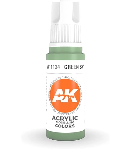 【コレクターズアイテム】モロッカン・グリーンスキン・アゲート AK Interactive Quick Gen: Spectral Green (18ml) (AK17016
