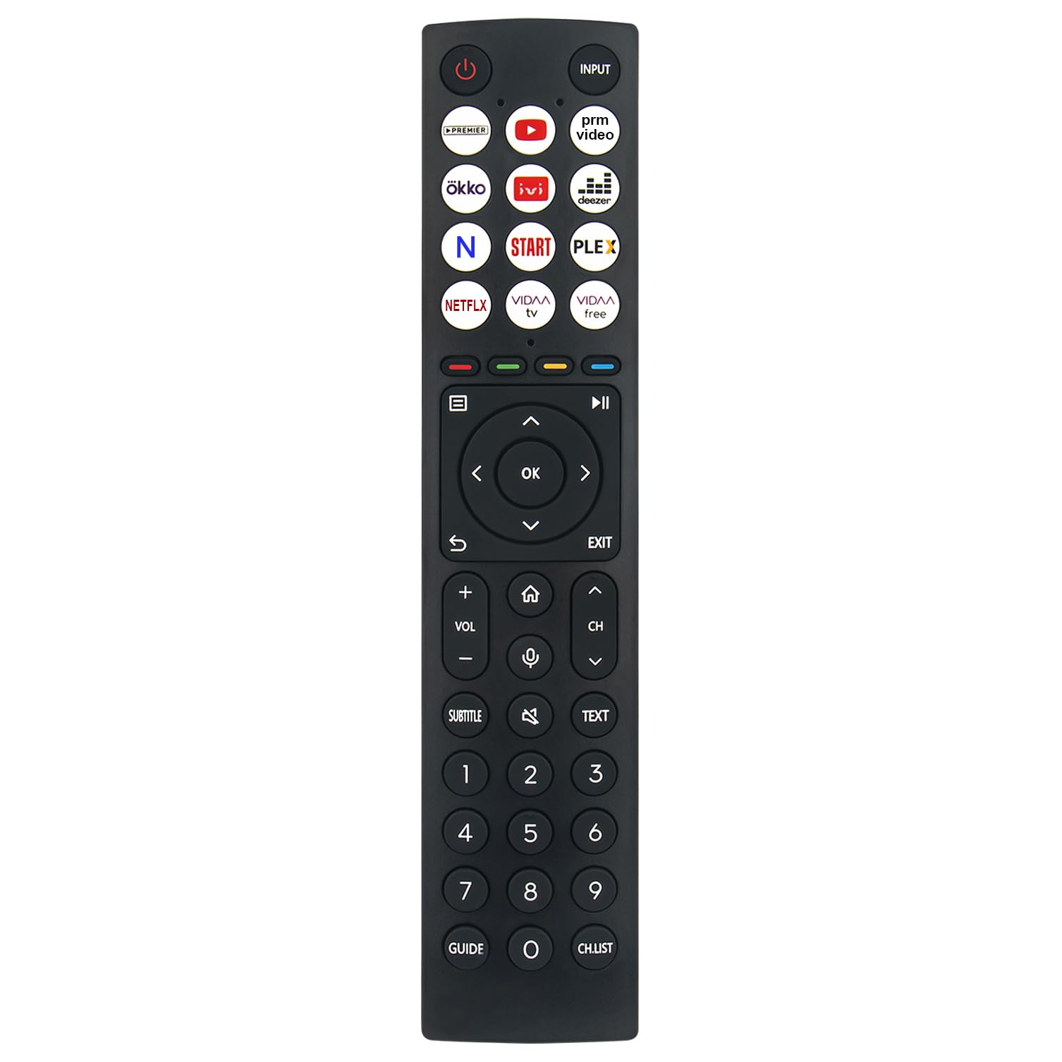 VINABTY ERF3G86 ERF3G86H ZDA1240615 Replacement Voice Remote Control fit for Hisense TV 65U8HQ 55Q7HQ 65U7HQ 55U8HQ
