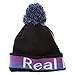 Real Madrid Beanie Pom Pom Skull Cap Hat New Season 2015-2016 (Black Pom)