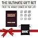 Whiskey Stones Set - Premium Soapstone Chilling Rocks For Scotch Whisky & Bourbon - Keep Your Beverage Cold Without Diluting Your Drink - Perfect Gift For Liquor Drinkers - Set of 9 Cubes With Bag