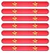 Superhero Slap Bracelets with Original Emblems for Party Supplies Favors