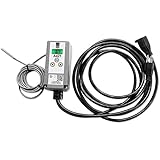 Johnson Controls A421ABG-02C A421 Series Electronic Temperature Control with Pre Wired Power Cord, -40 to 212 Degree F Temperature Range