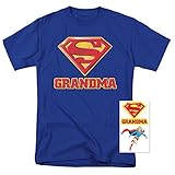 Superman Super Grandma DC Comics T Shirt (Large)