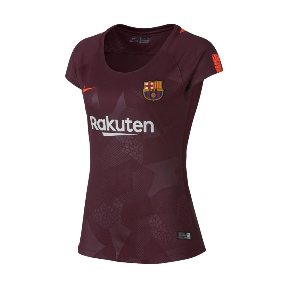 NIKE Womens FC Barcelona Stadium Jersey Night Maroon