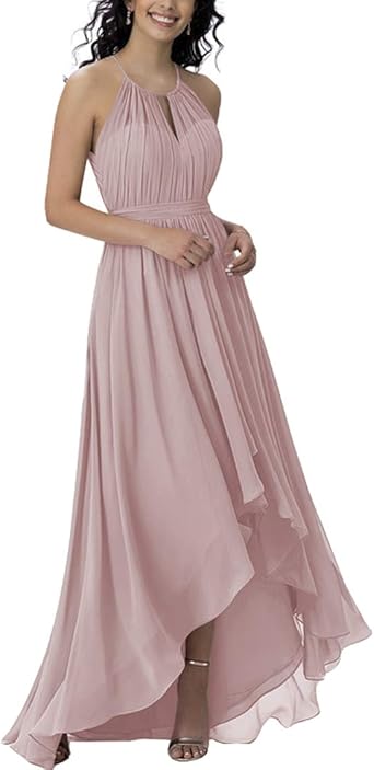 amazon pink bridesmaid dresses