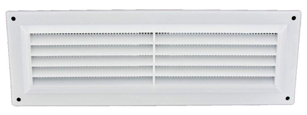 9"x 9" White Louvre Vent - BM469