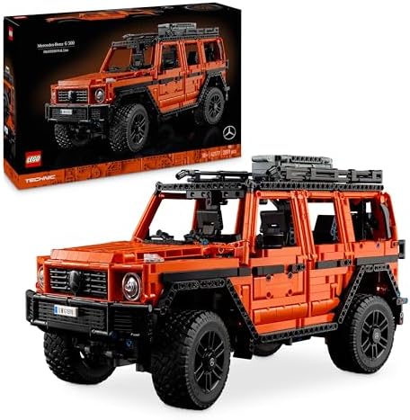 Technic Mercedes-Benz G 500 Professional Line Kit de Construcción, Maqueta de Coche Clase G para Adultos, Regalo para Hombres y Mujeres Fans de los 4x4, Decoración del Hogar 42177