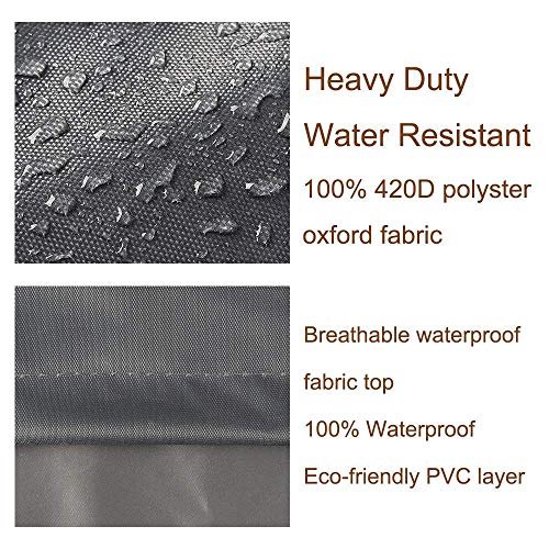 image for D_walk Air Conditioner Cover Heavy Duty Waterproof Durable for Outdoor