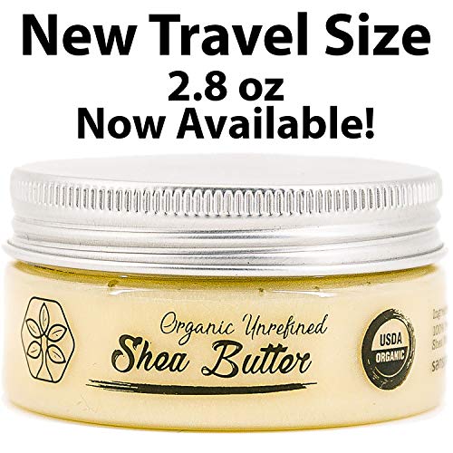 USDA-Certified-Organic-Shea-Butter-Highest-Quality-Unrefined-Rare-Nilotica-Certified-Fair-Trade-Nourishes-Replenishes-and-Protects-Skin-and-Hair-8oz