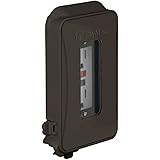 TayMac ML450Z Single-Gang Weatherproof Expandable Flat Plastic Device In-Use Cover, 16-in-1 Configurations Bronze Finish