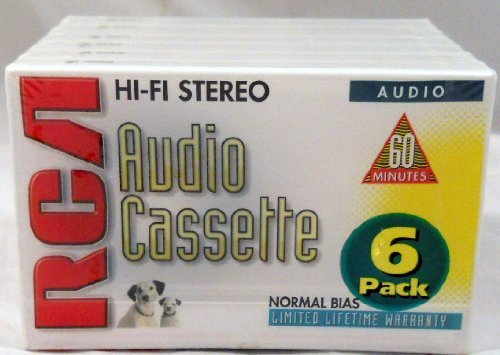 RCA Hi-fi Stereo 60 Minute Audio Cassettes