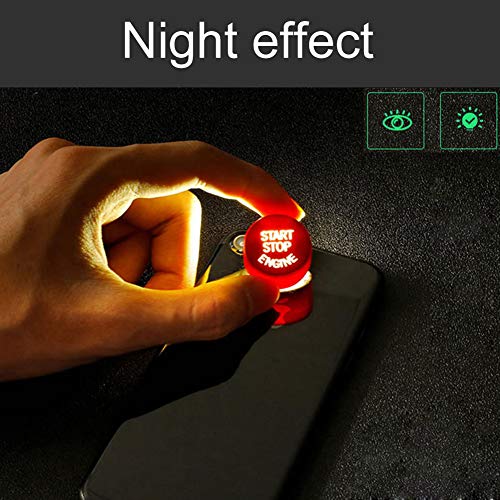 xxiaoTHAWxe Car Engine Start Stop Button Cover for BMW F Chassis F30 F10 F34 F15 F25 F48 6#
