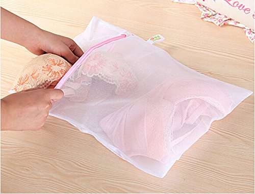 Rbenxia Delicates Laundry Bags Mesh Bra Lingerie Wash Bag Small Size Pack of 3pcs