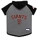 Pets First MLB Hoodie for Dogs & Cats - SAN Francisco Giants Dog Hooded T-Shirt, Small. - MLB Team Color Hoody, Small Shirt for Pets (SFG-4044-SM)