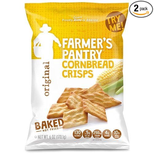 Farmer's Pantry Original Cornbread Crisps - 2 Pack