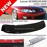 HIC JDM Lexus SC300 SC400 Toyota Soarer Smoke Rear Roof Sun Window Visor Spoiler