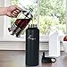 Stainless Steel Vacuum Insulated 40/32 OZ Sports Water Bottle|Best Water Bottle for Men&Women|BUY ONE GET THREE FREE GIFTS-A Straw Lid& A Bottle Pouch & A Bottle Brush-Black 40