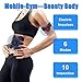 Openuyee Muscle Trainer, 3 in 1 USB Rechargeable Abdominal Toning Belt Abs Belt Home Office Workout Fitness Equipment for Abdomen Arm Leg Support for Men Women (10 Extra Replacement Gels)