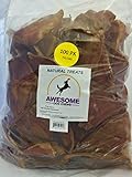 Awesome Dog Chews 100% All Natural Pig Ears 100