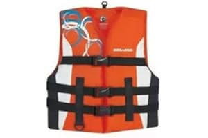 Sea-Doo Kids Youth 50-90lb Large Lg 3 Buckle Life Jacket PFD Ski Vest 2858610930