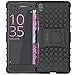 ykooe Sony Xperia XA Case, (Armor Series) Heavy Duty Protection Hybrid Shockproof Dual Layer Protective Case Cover with Stand for Sony Xperia XA
