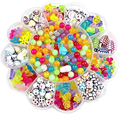 Pop Snap Beads Set Toddlers DIY Jewelry Toys Making Necklace Bracelet And Ring Educational Toys For Girls 1Set Crystal Style