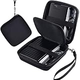 COMECASE Hard Case for WD Elements/Black My Passport/Toshiba HDTB410XK3AA Canvio Basics/Seagate Expansion/Backup Plus Slim 1 2 3 4 TB Portable External Hard Drive USB 3.0, Holds 2 Pack