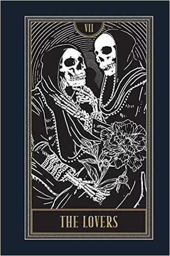 The Lovers Tarot Occult Journal Notebook For Horoscope Card Readers Readings Moon Amazon Com Books