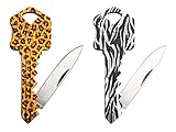 SOG Specialty Knives & Tools KIT00045 Jungle Bundle (Key Knife Combo-Zebra & Cheetah)