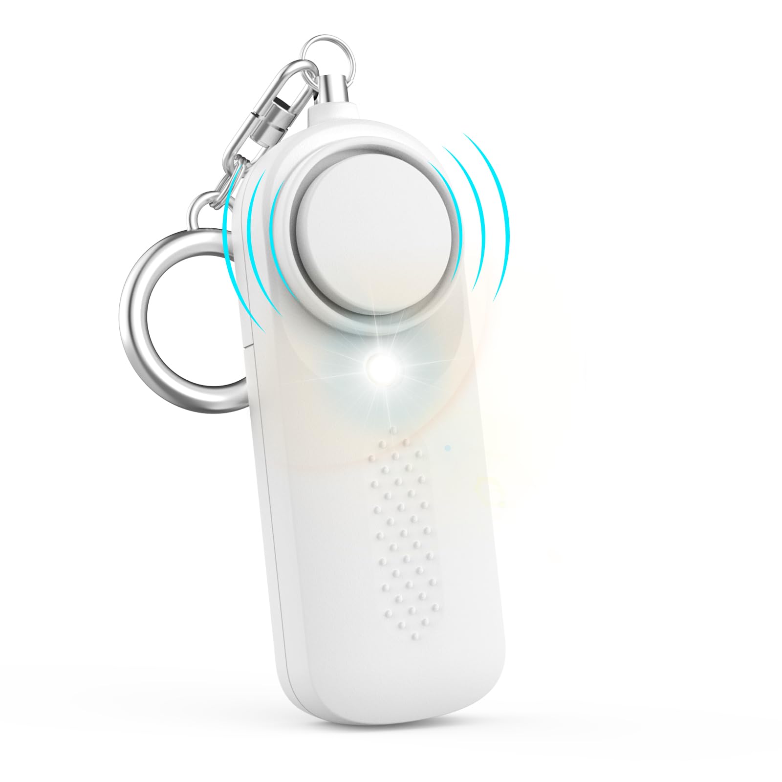 Qoosea Personal Alarm for Women 130dB Siren Loud Security Alarms Keychain with LED Light Police Approved Personal Safety Alarm for Kids Women Elderly Students
